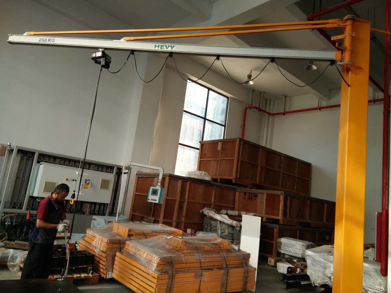 HEVY鋁軌組合式懸臂起重機(jī)-鋁合金軌道,HEVY軌道,HEVY葫蘆,EEPOS軌道,普蘭尼特葫蘆,STAHL葫蘆,斯泰爾電動(dòng)葫蘆,防爆葫蘆,變頻環(huán)鏈葫蘆,進(jìn)口環(huán)鏈葫蘆,STAHL鋼絲繩葫蘆,電動(dòng)智能平衡吊,鋁合金KBK-旋臂吊產(chǎn)品